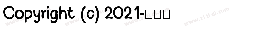 Copyright (c) 2021字体转换
